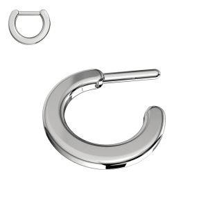 Plain Septum Clicker Ring