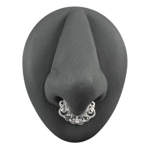Tribal Swirls Piercing Septum Clicker