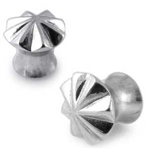 Steel Ear with Circular Step Cut