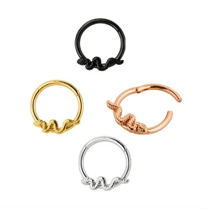 Slithering Snake Hinged Segment Ring