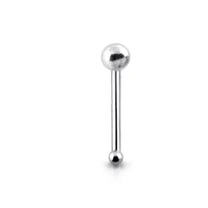 925 Silver Top Ball Nose stud
