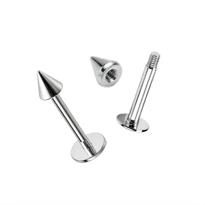 SS Labret with SS Cone