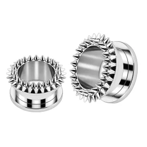 SS Screw Fit Ear Flesh Tunnel