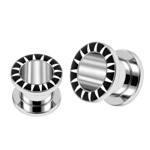 SS Screw Fit Flesh Tunnel
