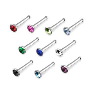 SS Jeweled Nose Bone