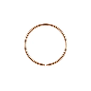 316L Surgical Steel 20G Rose Gold Anodized Nose Ring