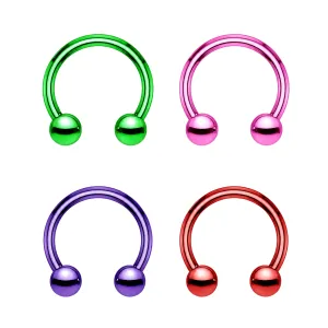 Surgical steel Anodised CBB with Ball