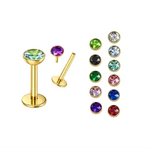 Gold Anodized Madonna Labret