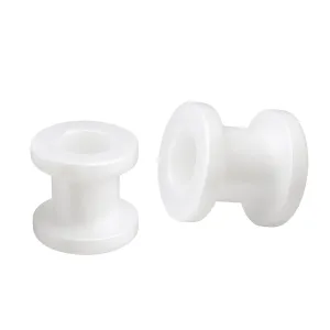 Synthetic Pearl Screw Fit Flesh Tunnel