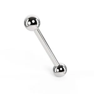 G23 Grade Titanium Tongue Barbell with Ball