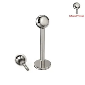 G23 Grade Titanium Labret with Ball