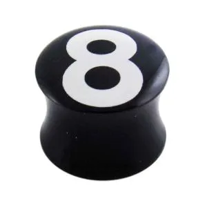Double Flared Logo Ear Plug