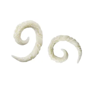 UV Expander DRAGON spiral taper ear lobe piercing 