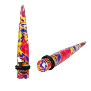 UV Marble Straight Ear Expander