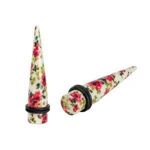 UV Mix Flower Straight Ear taper Expander