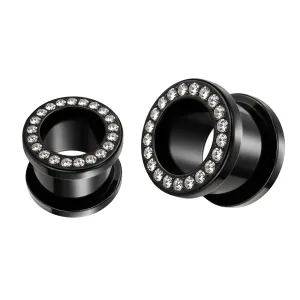 UV Multi Jeweled Ear Flesh Tunnel