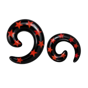 UV Star Spiral fake Ear Expander