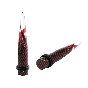 UV Swirling Colored Straight Ear Expander