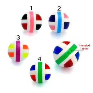 Multi-Coloured UV Balls