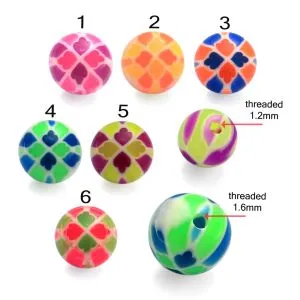 UV Fancy MIx Color Balls