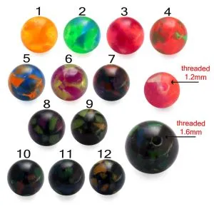 UV Fancy MIx Color Balls