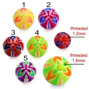 UV Acrylic Colorfull Fancy Balls