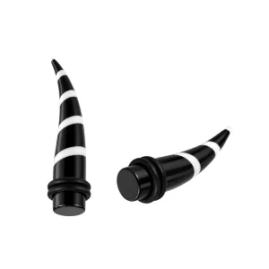 White Stripe Ear Expander