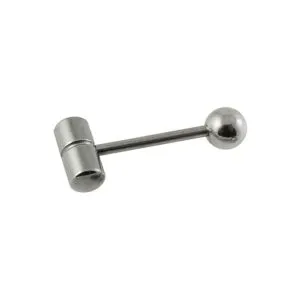 Steel Capsule Tongue Barbell