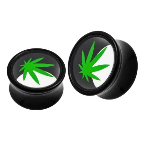 Marijuna Logo Ear Plug