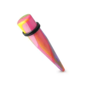 Fancy UV Straight Ear taper Body Stretcher ZER419
