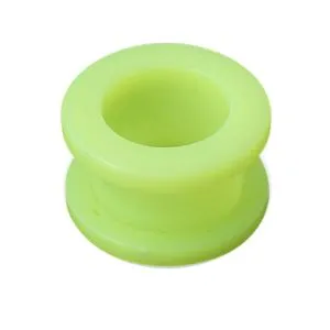 Light Green Neon Colored Screw Fit Ear Flesh Tunnel