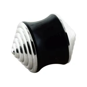 UV with Shell Swril Cone in Screw Flesh Tunnels