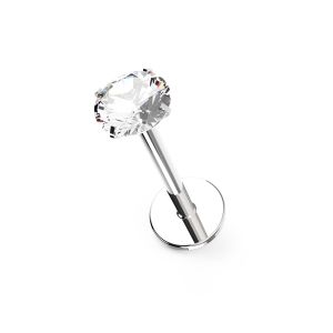Surgical Steel Internal Threaded Cartilage Helix Tragus Piercing Stud