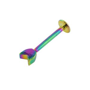 Surgical Steel Lip Labret with Arrow end