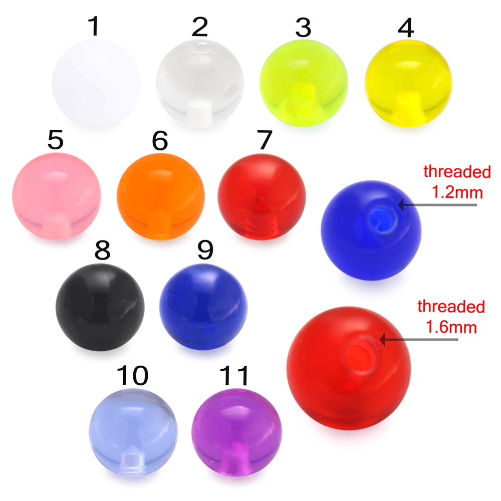 Wholesale Bagains for Plain UV Balls-UVB001 | Piercebody.com