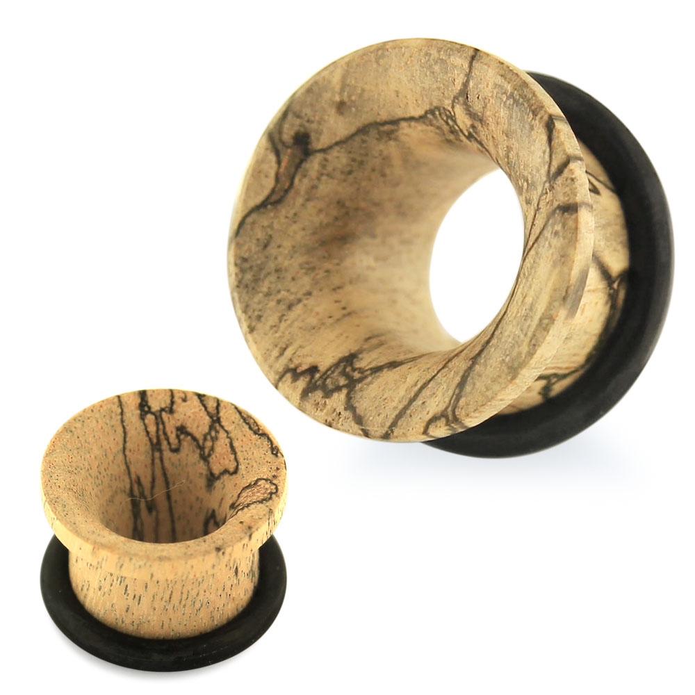 Double Flared Organic Tamarind Wood Tunnel Ear Plug Gauges Sold By Piece 